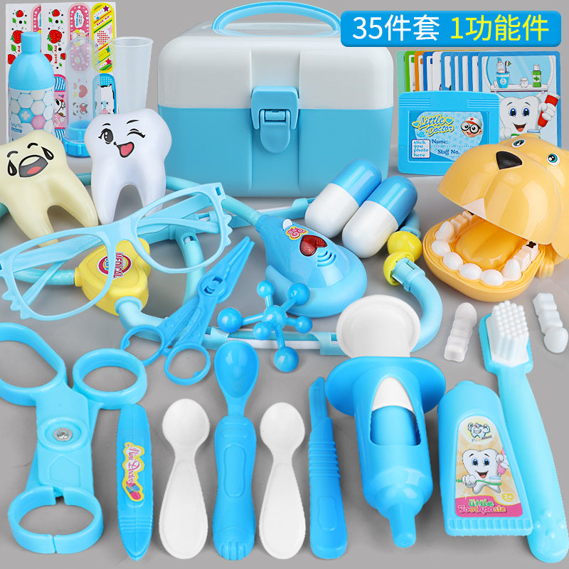 Blue Doctor Toy set